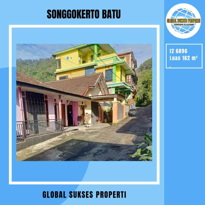 dijual rumah songgokerto