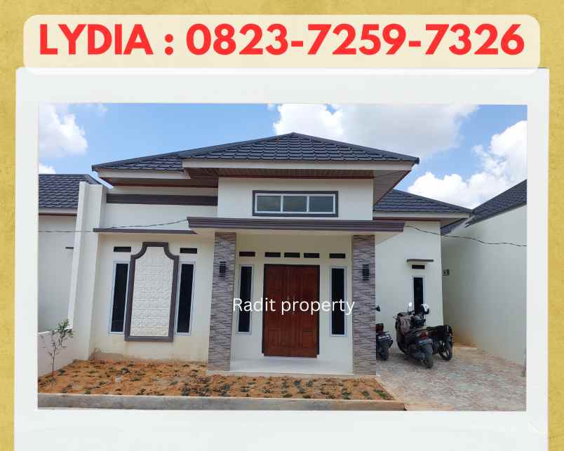 dijual rumah type 60