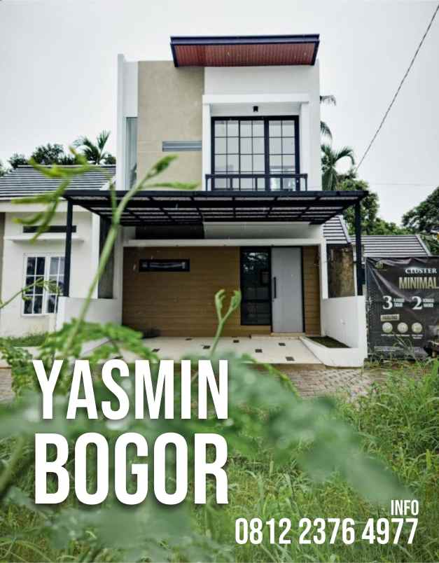 dijual rumah yasmin curug mekar bogor barat