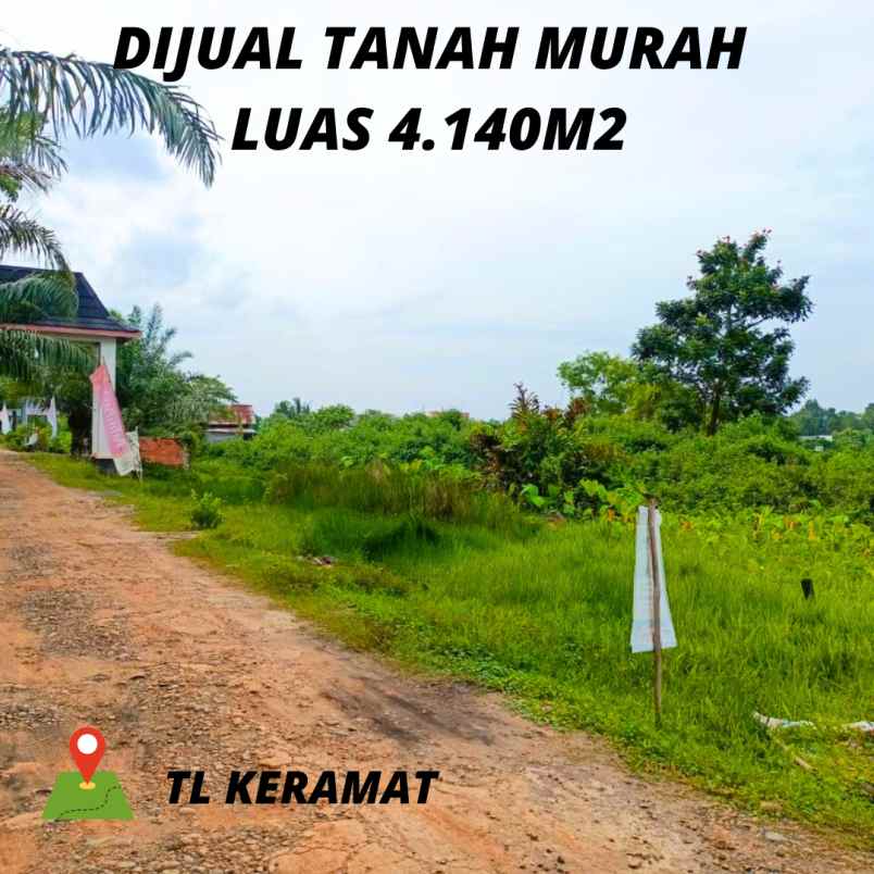 dijual tanah area perumahan lokasi tl keramat