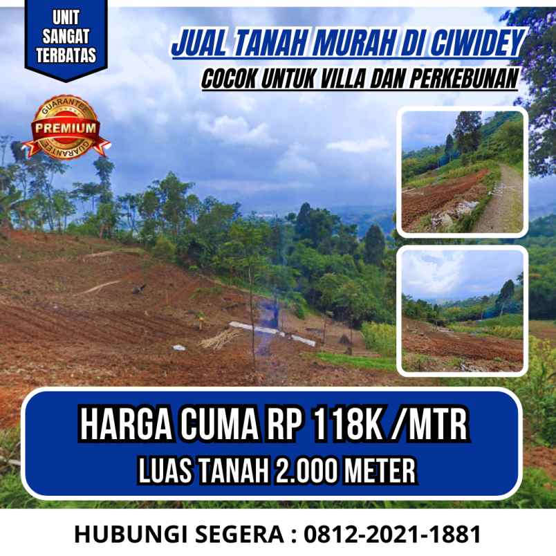 dijual tanah bandung pangalengan