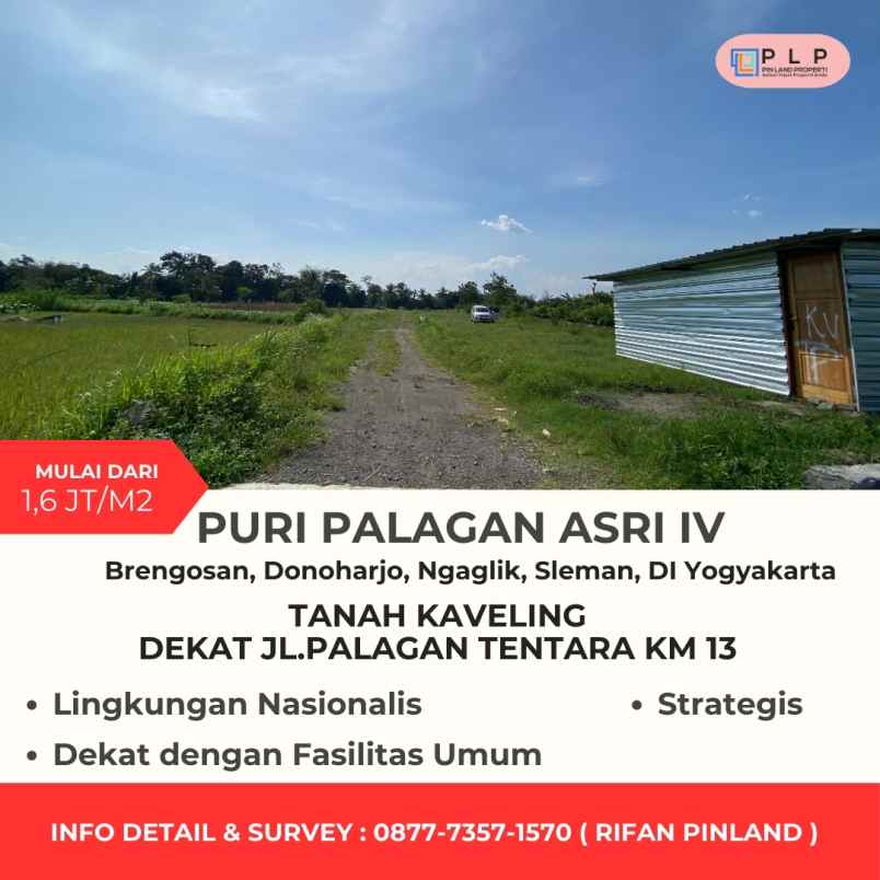 dijual tanah brengosan donoharjo