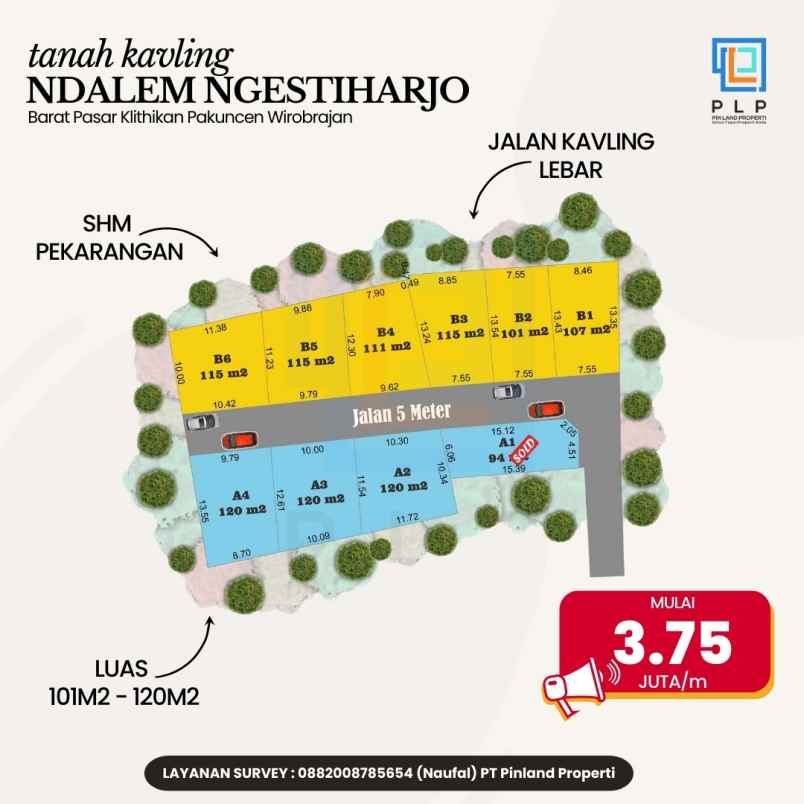 dijual tanah cungkuk ngestiharjo