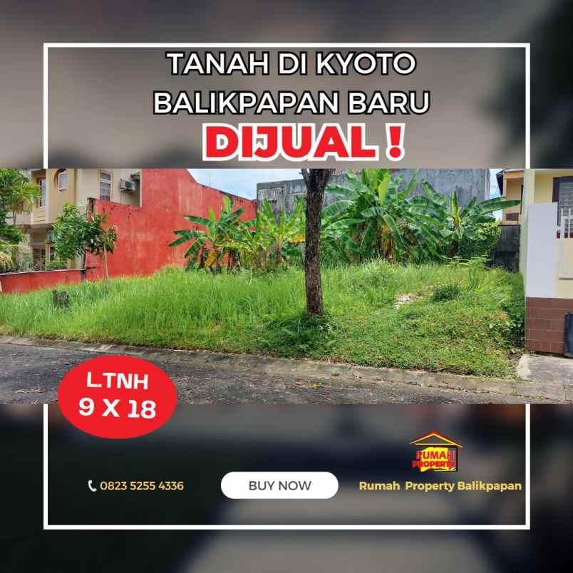 dijual tanah di balikpapan baru