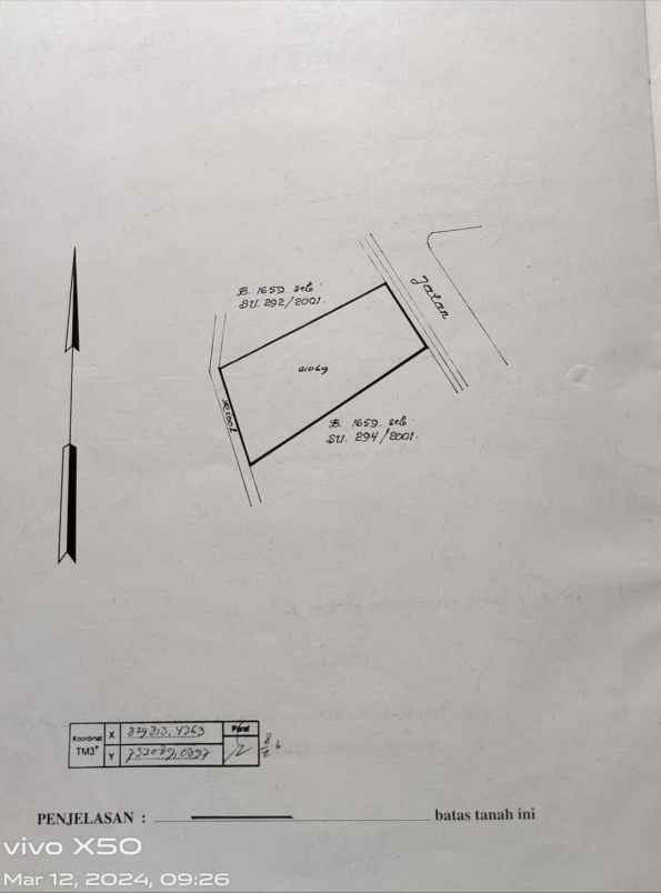 dijual tanah gading regency soekarno hatta