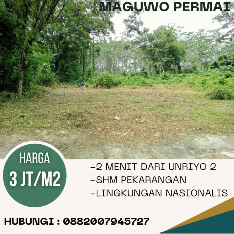 dijual tanah jalan banjeng