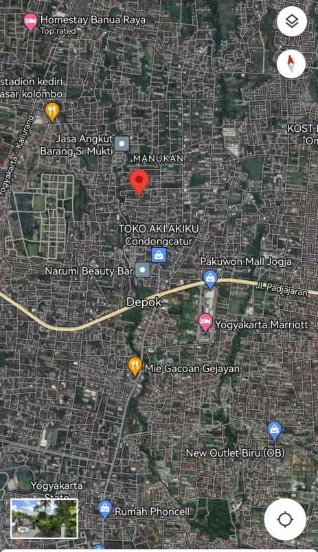 dijual tanah jalan kaliurang km7