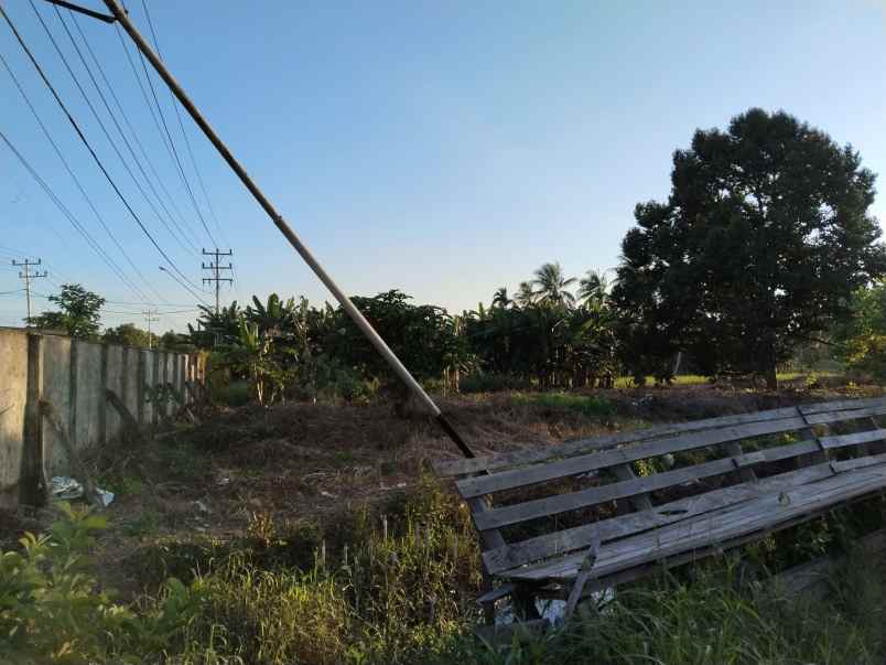 dijual tanah jalan perdamai kubu raya