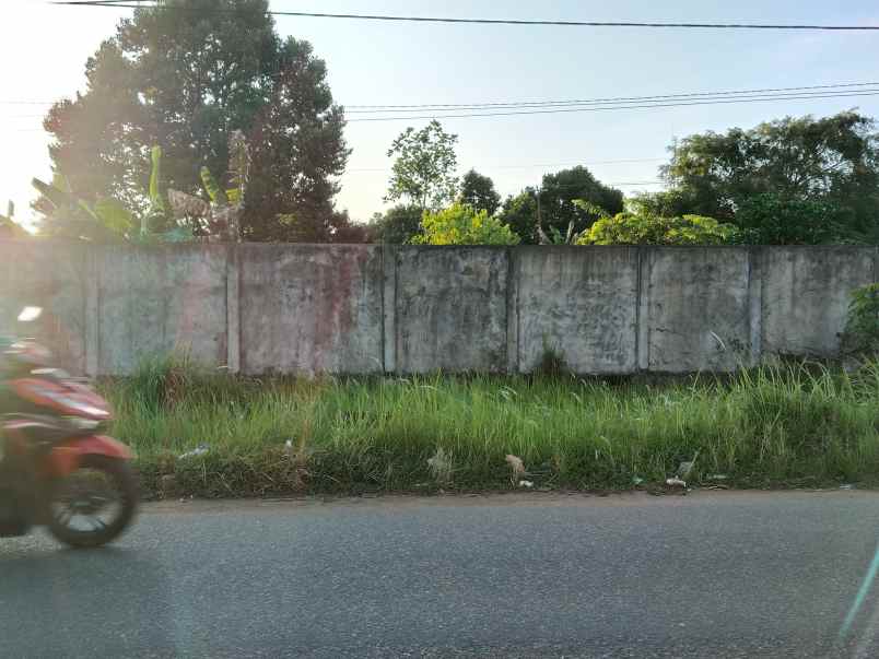 dijual tanah jalan perdamai kubu raya