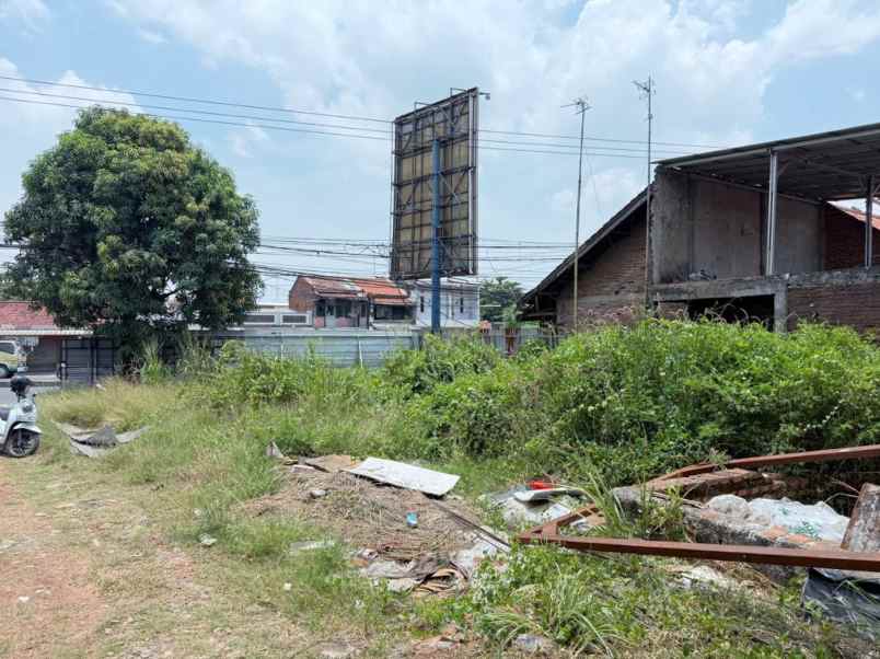 dijual tanah jalan raya klari karawang