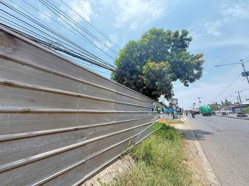 dijual tanah jalan raya klari karawang