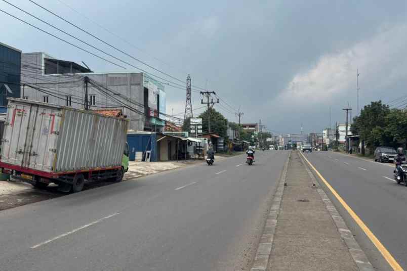 dijual tanah jalan raya kosambi