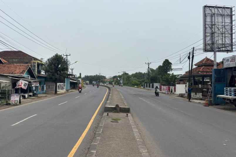 dijual tanah jalan raya kosambi