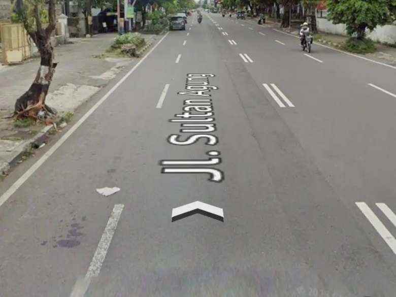 dijual tanah jalan raya sultan agung