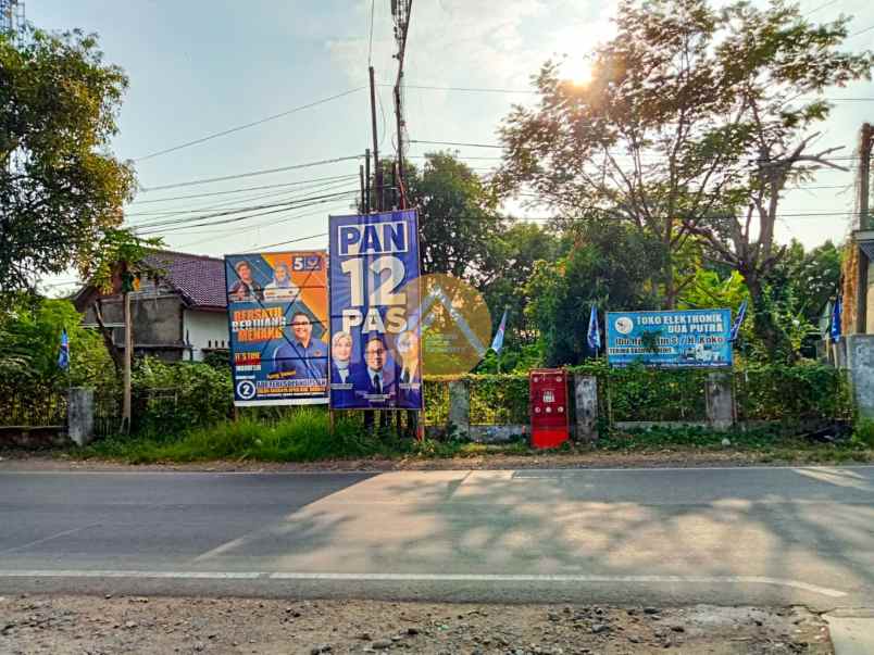 dijual tanah jalan raya sumbersari