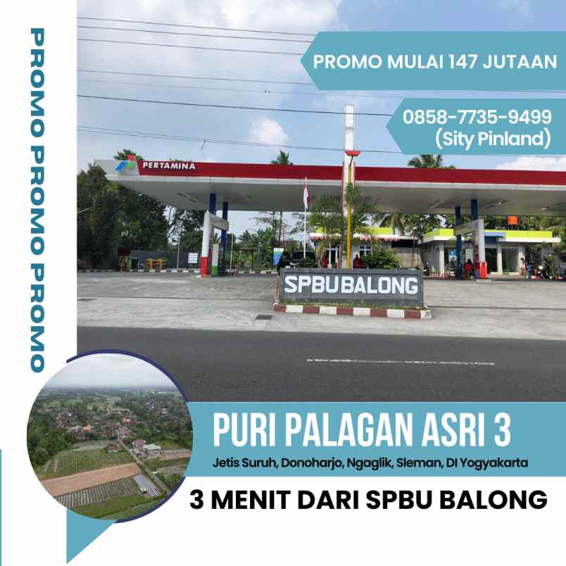 dijual tanah jetis suruh donoharjo