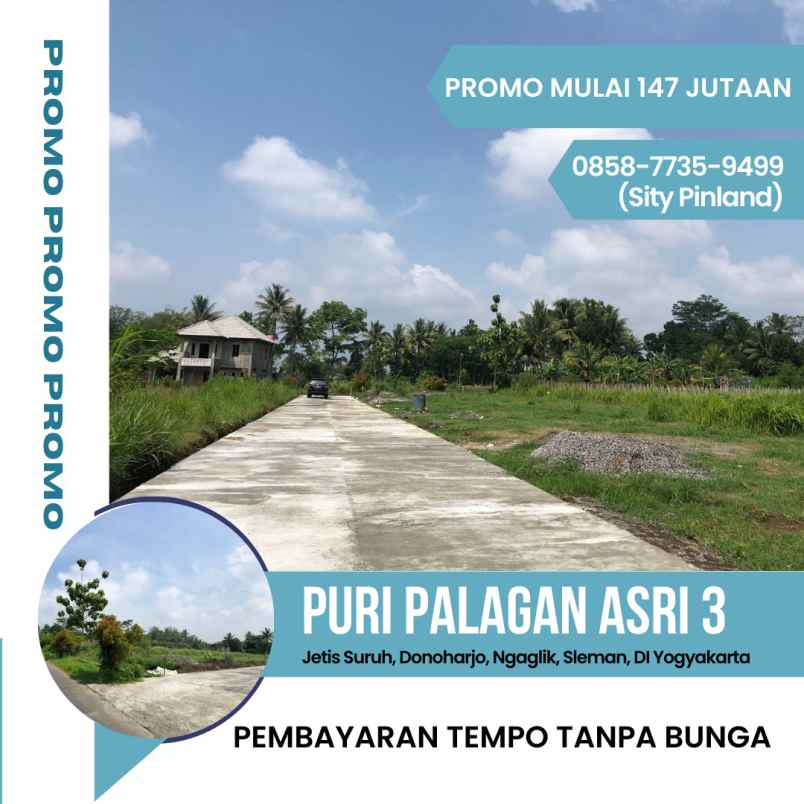 dijual tanah jetis suruh donoharjo