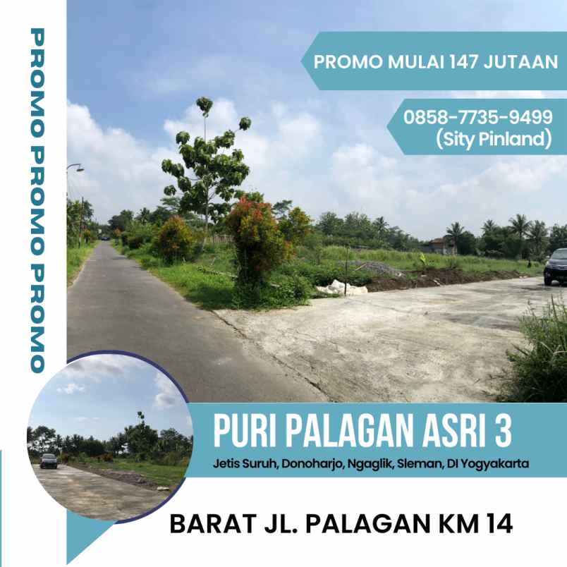 dijual tanah jetis suruh donoharjo