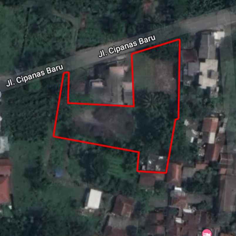 dijual tanah jl cipanas baru pananjung