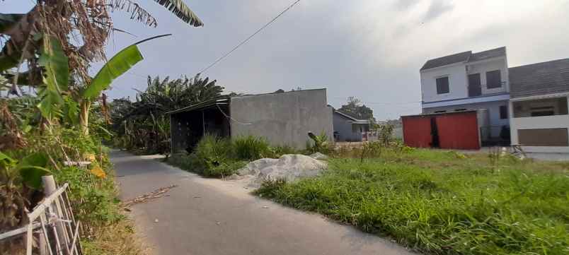 dijual tanah jl edi santoso ratu jaya