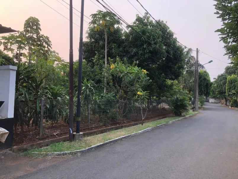 dijual tanah jl pondok kelapa duren