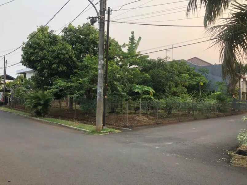 dijual tanah jl pondok kelapa duren