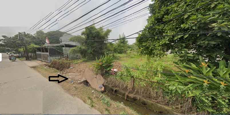 dijual tanah jl rawa mulya