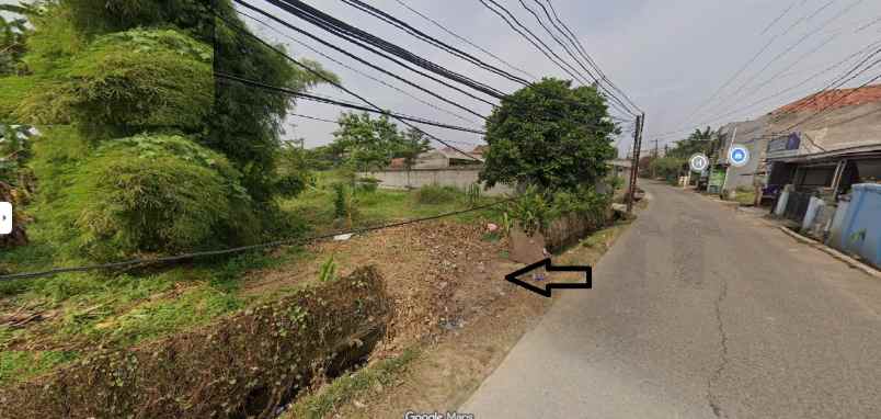 dijual tanah jl rawa mulya