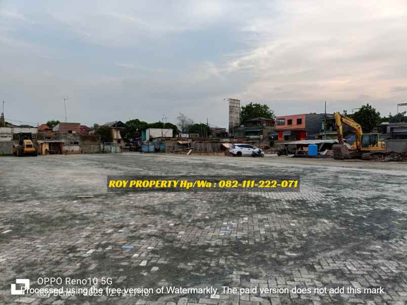 dijual tanah jl raya cilincing