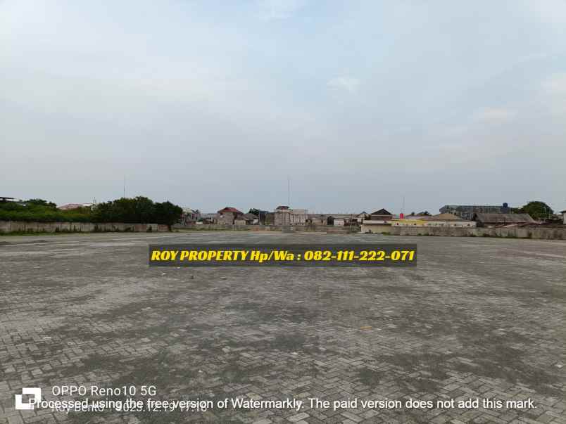 dijual tanah jl raya cilincing