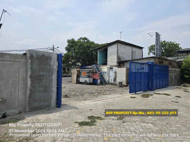 dijual tanah jl raya cilincing