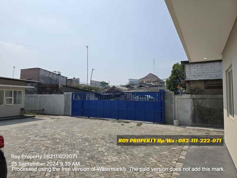 dijual tanah jl raya cilincing