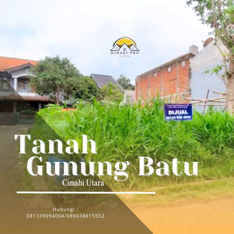 dijual tanah kec cimahi utara