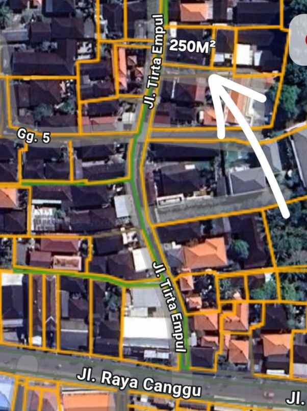 dijual tanah kerobokan