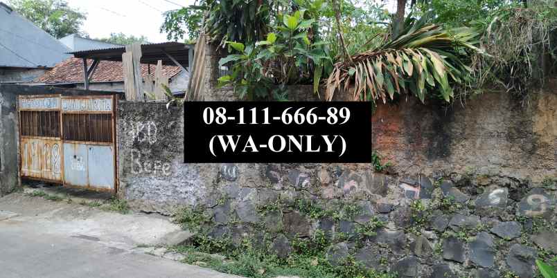 dijual tanah kosong siap bangun