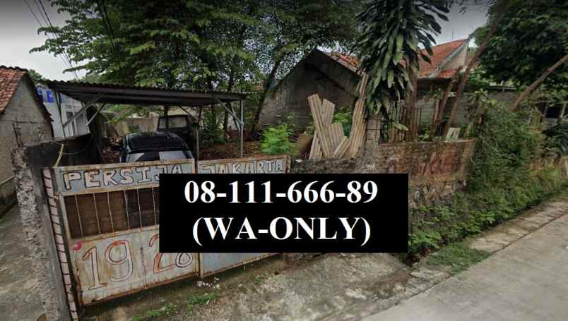 dijual tanah kosong siap bangun