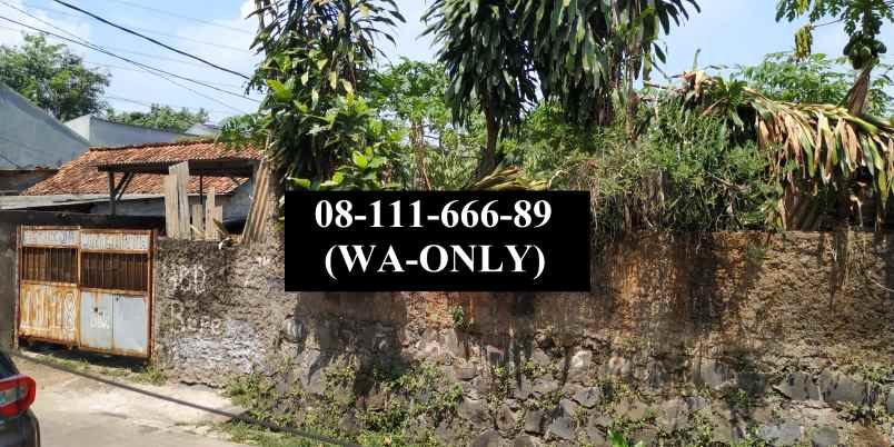 dijual tanah kosong siap bangun