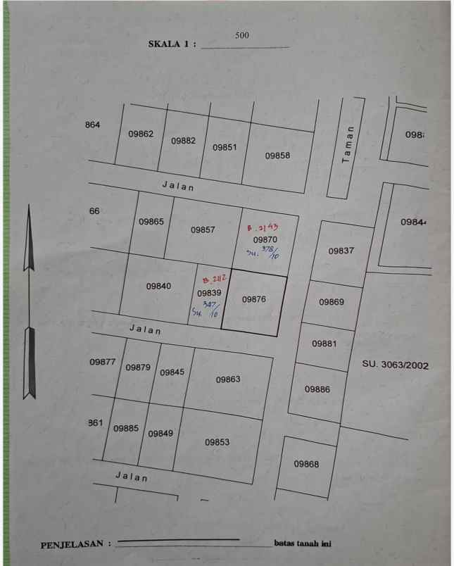 dijual tanah krajan wedomartani