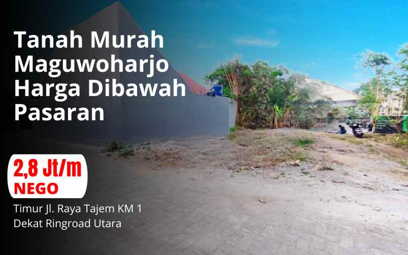 dijual tanah maguwoharjo