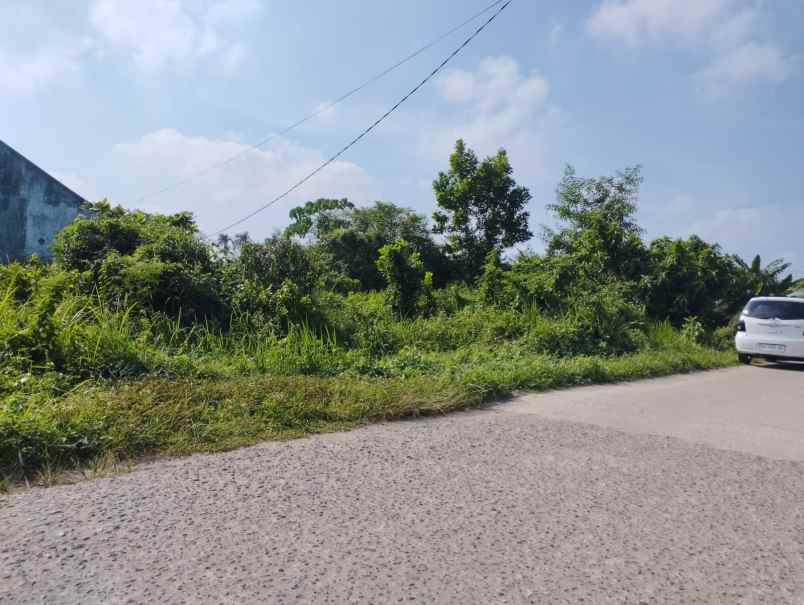 dijual tanah murah pinggir jalan lokasi srigading 1