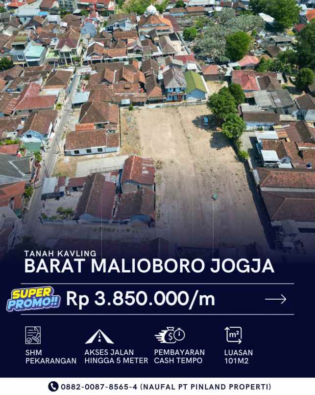 dijual tanah pakuncen wirobrajan