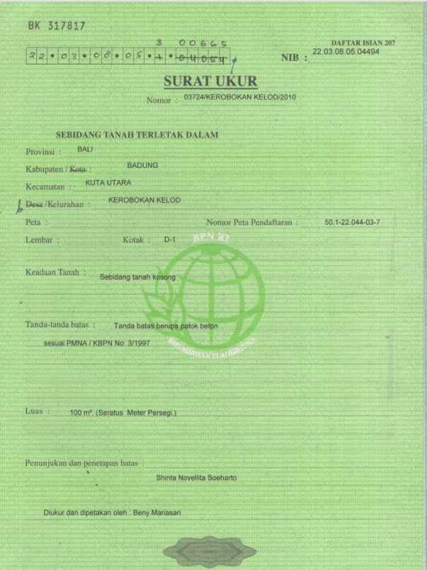 dijual tanah pantai batu beliq