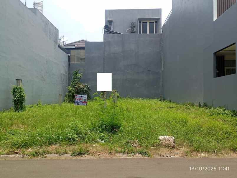 dijual tanah pelangi gading residence