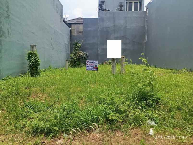 dijual tanah pelangi gading residence