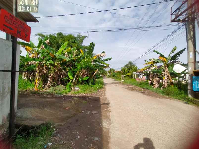 dijual tanah siap bangun lokasi tl jambe lr sekolahan