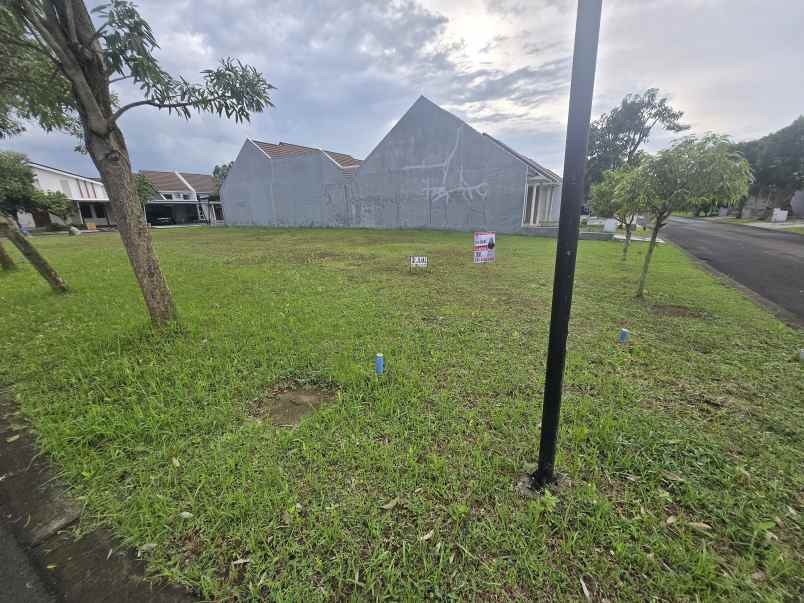 dijual tanah suvarna sutera cluster indira