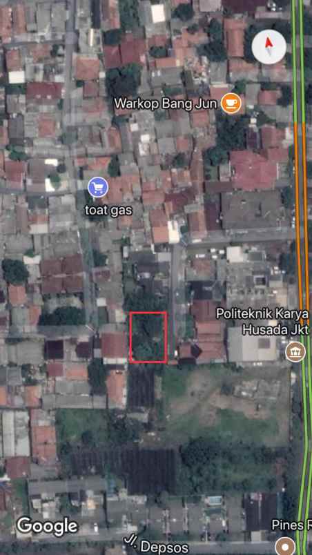 dijual tanah veteran bintaro