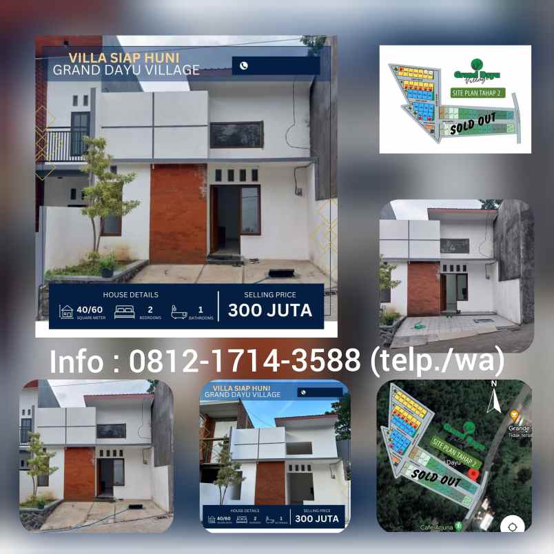 dijual villa grand dayu village