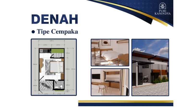 dijual villa puri kanindya