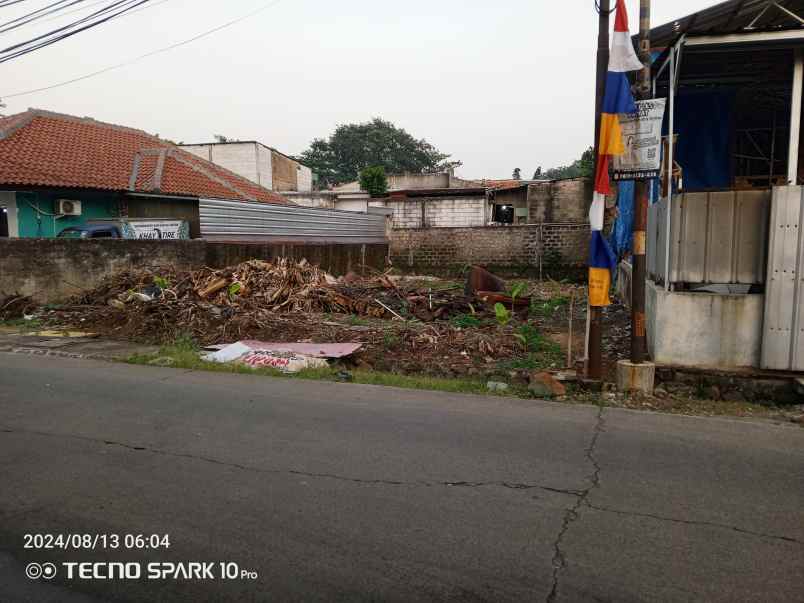 disewa tanah mampang depok pinggir jalan strategis